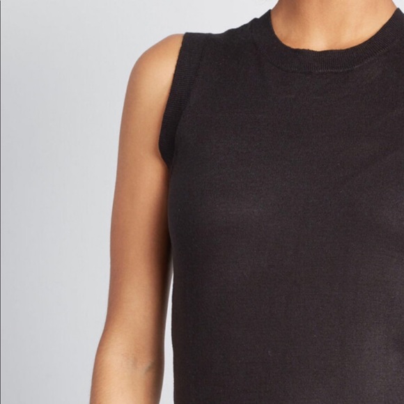 ModCloth Charter School Black Sleeveless Sweater - Picture 3 of 9